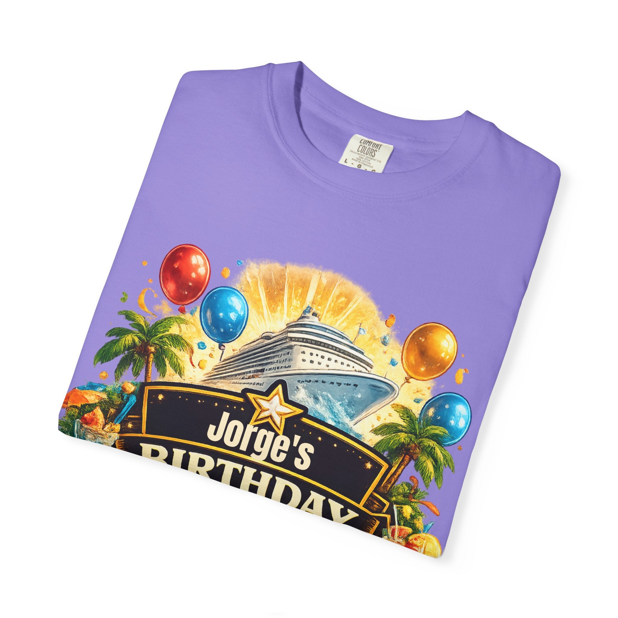 Custom Name Birthday Cruise Shirt