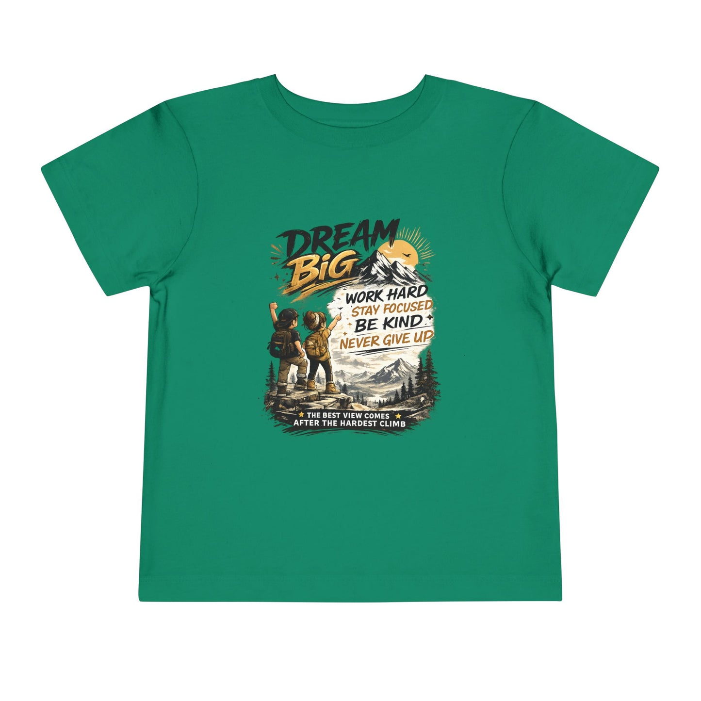 Toddler Motivational T-Shirt | Inspirational Kids Graphic Tee | Soft Cotton Toddler Shirt | Positive Mindset Children's Clothing | Everyday Comfort Tee