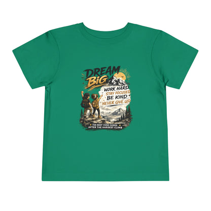 Toddler Motivational T-Shirt | Inspirational Kids Graphic Tee | Soft Cotton Toddler Shirt | Positive Mindset Children's Clothing | Everyday Comfort Tee