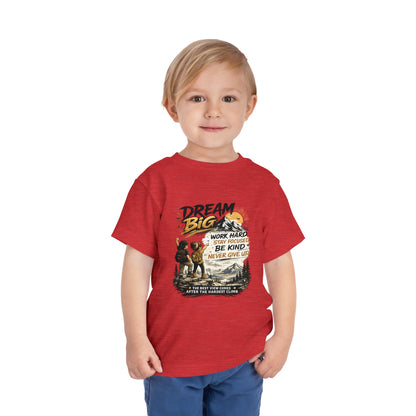 Toddler Motivational T-Shirt | Inspirational Kids Graphic Tee | Soft Cotton Toddler Shirt | Positive Mindset Children's Clothing | Everyday Comfort Tee