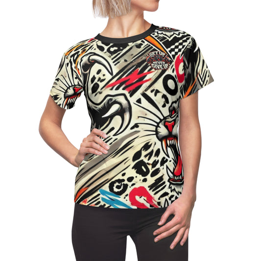 Women's Relentless Drive Tee – Get Up, Show Up, Never Give Up