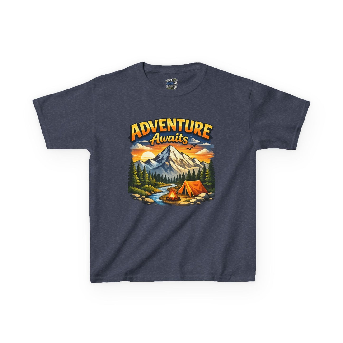 Kids Heavy Cotton™ Tee Adventure Awaits