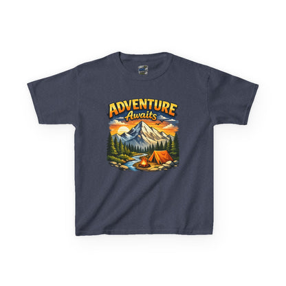 Kids Heavy Cotton™ Tee Adventure Awaits