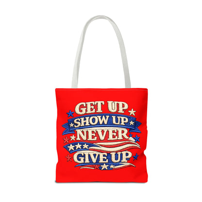 Patriotic 4th of July Tote Bag | Reusable American Pride Shopping Bag | USA Independence Day Beach, Grocery & Everyday Carry Tote