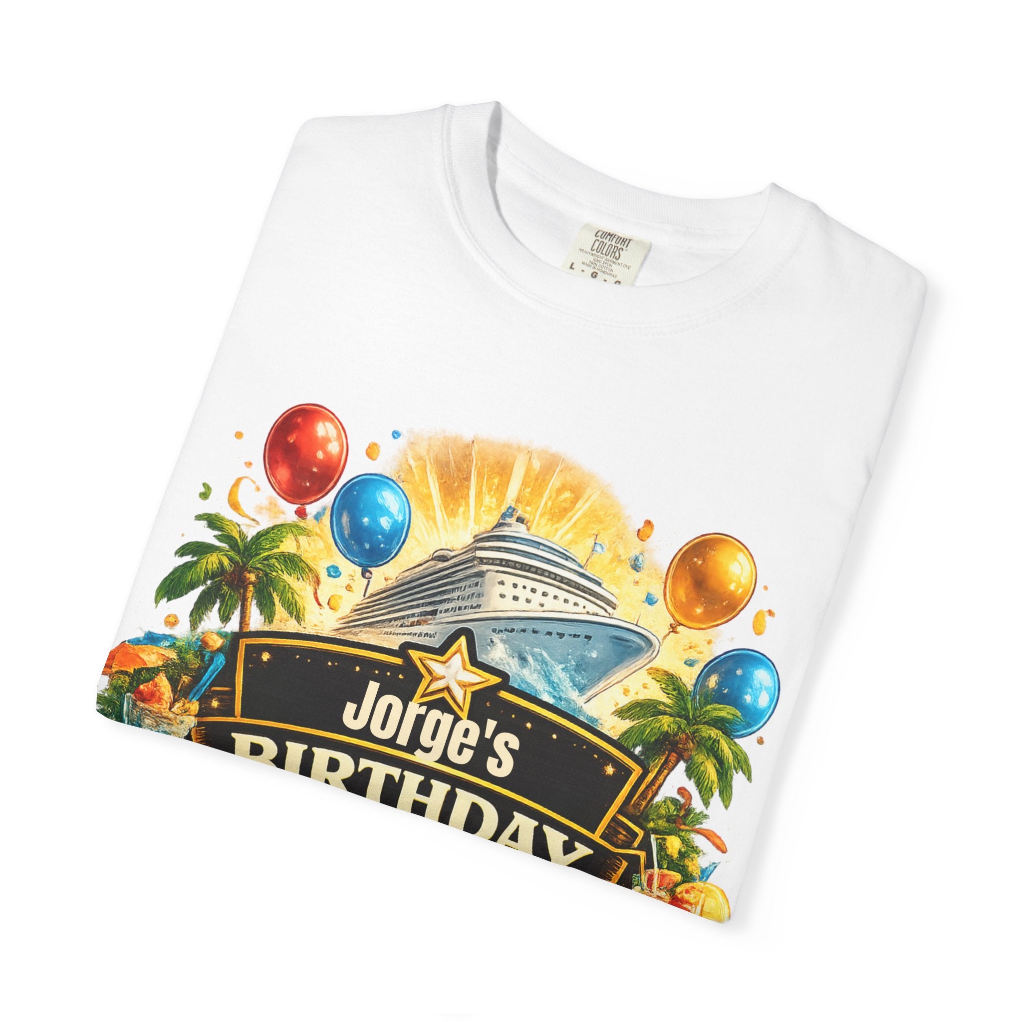 Custom Name Birthday Cruise Shirt