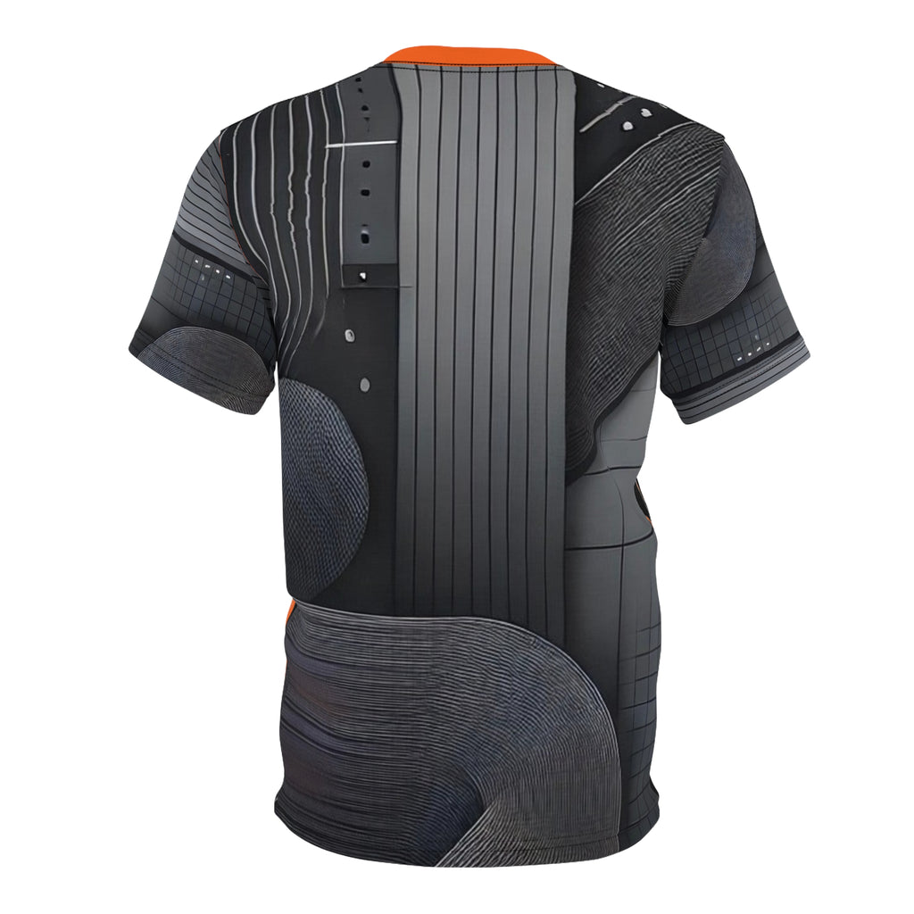 Relentless Drive Tee – Get Up, Show Up, Never Give Up (Orange)