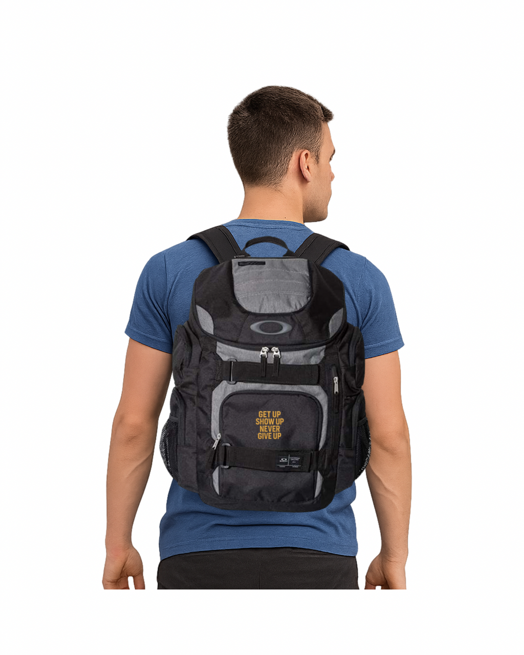 Oakley Enduro 2.0 Backpack, 30L – Embroidered “Get Up Show Up Never Give Up”