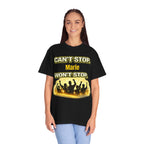 Custom Name Motivational T-Shirt – Can’t Stop. Won’t Stop.