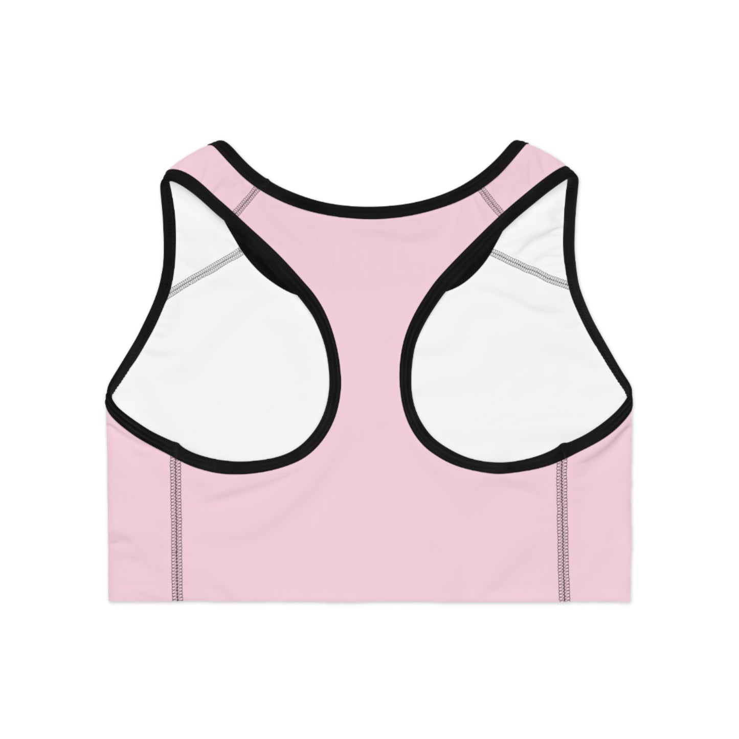 No Excuses Sports Bra – Train Hard, Stay Supported (Light Pink)