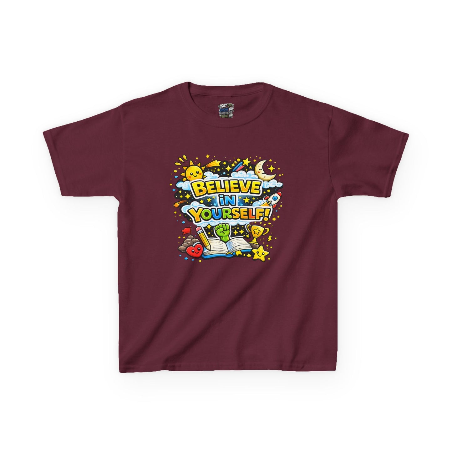 Kids Heavy Cotton™ Motivational T Shirt