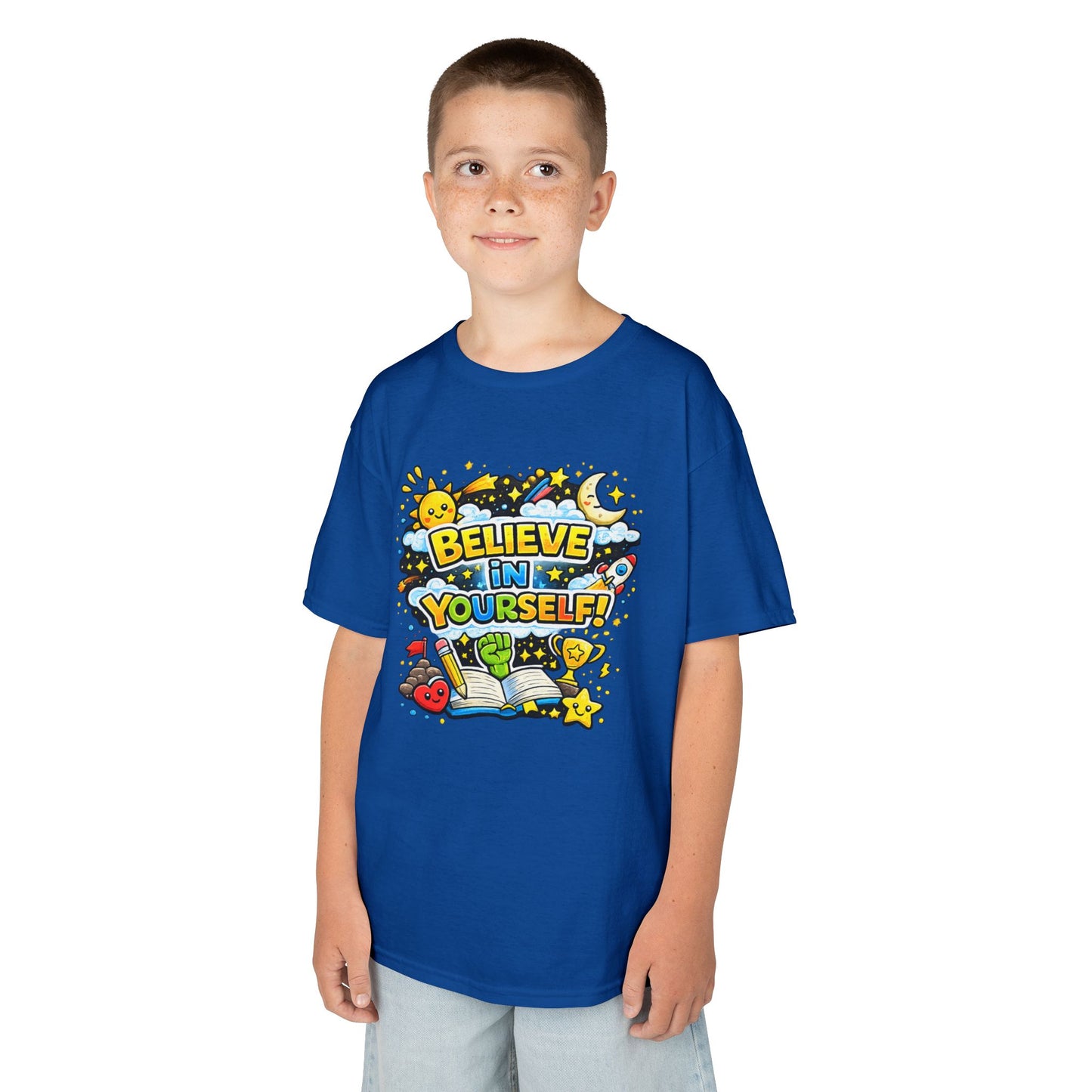 Kids Heavy Cotton™ Motivational T Shirt