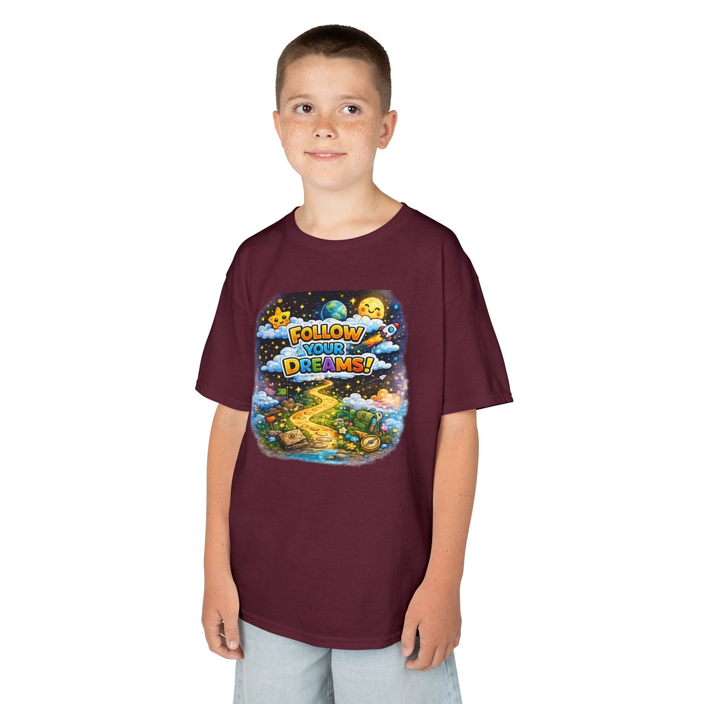 Kids Heavy Cotton™ Motivational T shirt