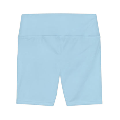 No Limits Performance Shorts – Move Freely, Train Harder (Light Blue)