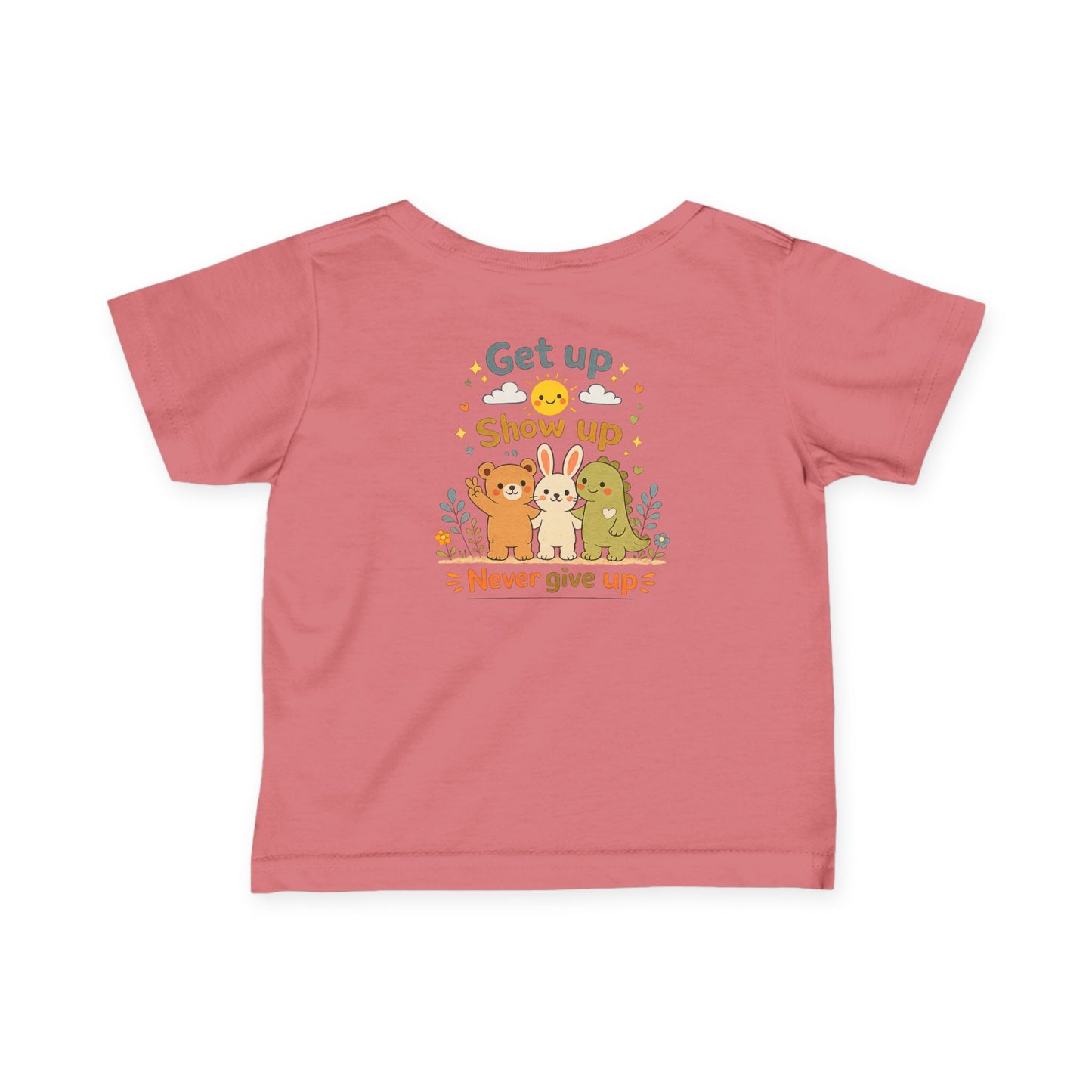 Infant Motivational Jersey T-Shirt | Soft Cotton Baby Graphic Tee | Inspirational Infant Shirt | Positive Message Baby Clothing | Cute Baby Outfit Gift