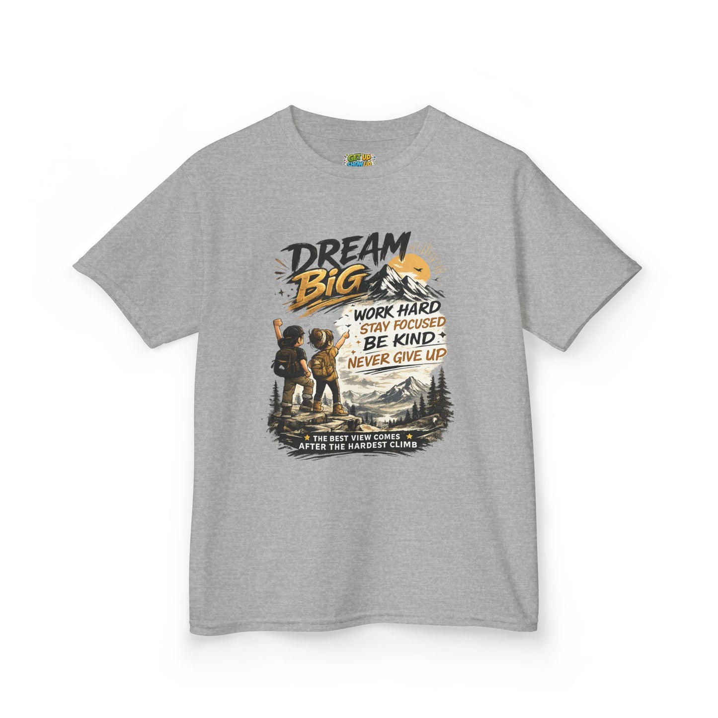 Kids Heavy Cotton™ Motivational T shirt