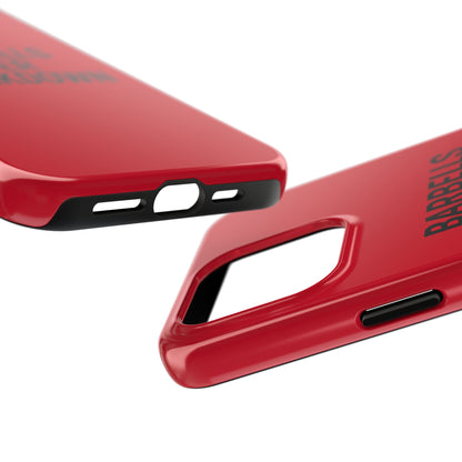 Barbells Over Breakdown. Tough Phone Case