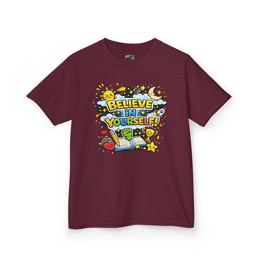 Kids Heavy Cotton™ Motivational T Shirt
