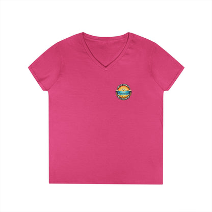 Women's V Neck-Strength in Motion