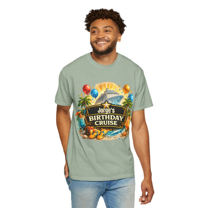 Custom Name Birthday Cruise Shirt