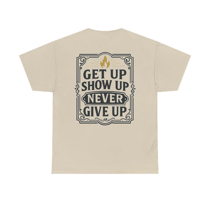 Weights First. Emotions Later. Unisex Heavy Cotton Tee