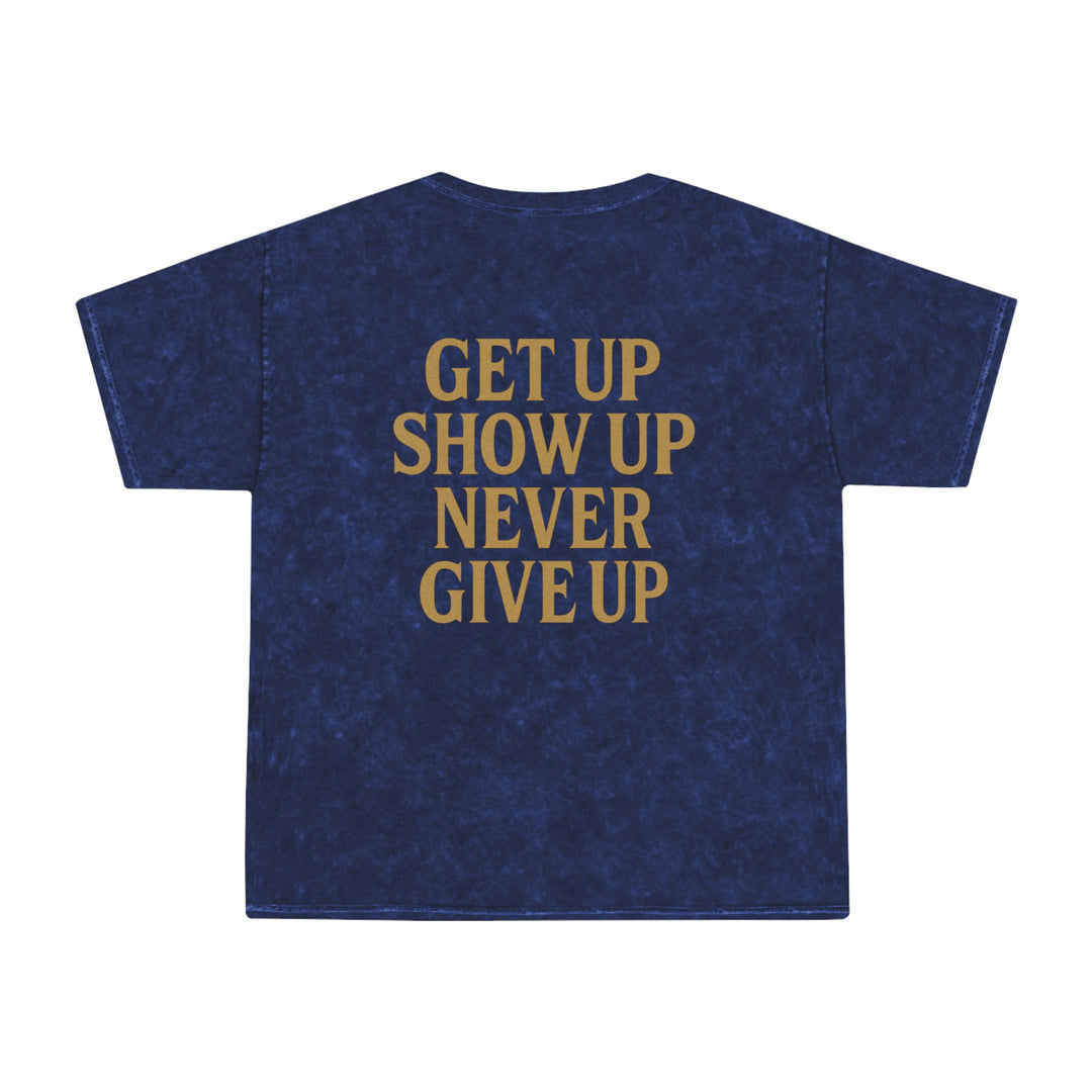 Strength Over Excuses.  Unisex Vintage Mineral Wash Tee