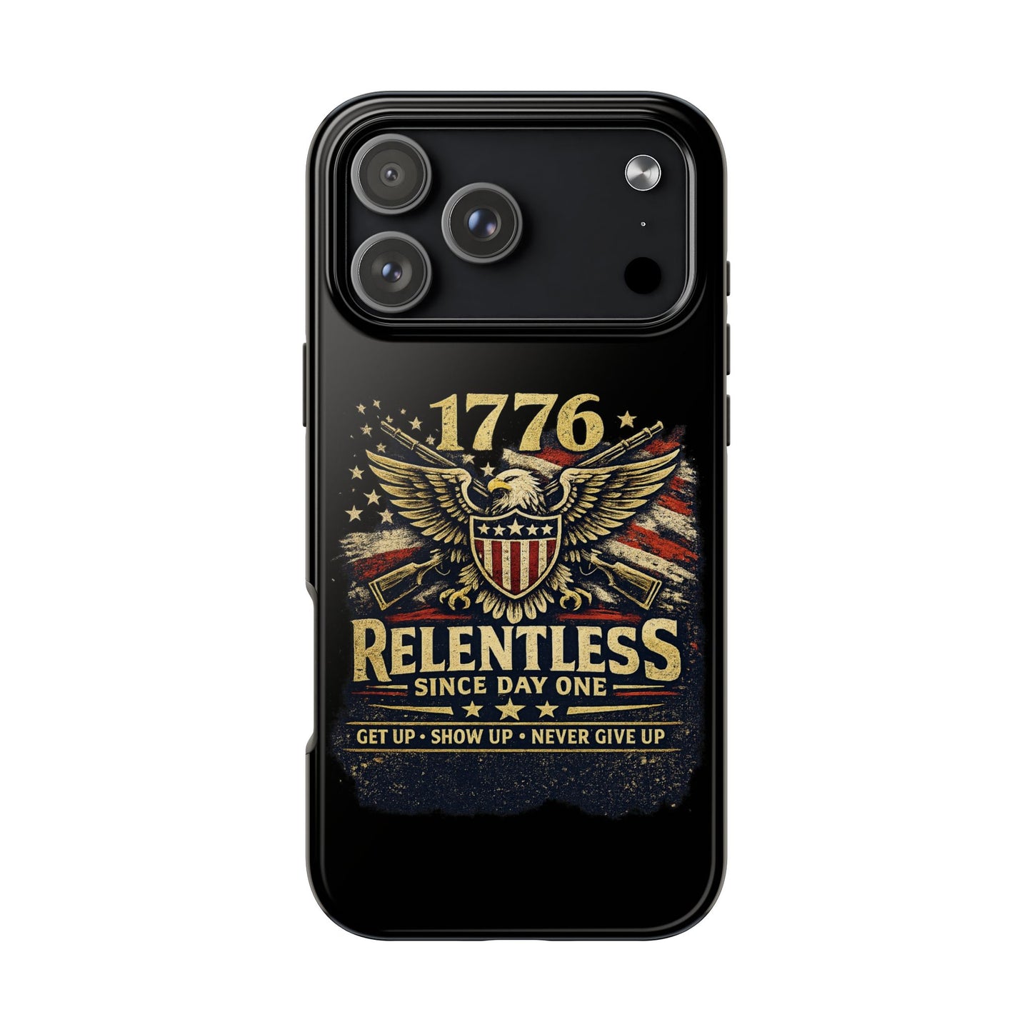 Patriotic 4th of July Tough Phone Case | Shockproof Protective Cover for iPhone & Samsung | USA Independence Day Design