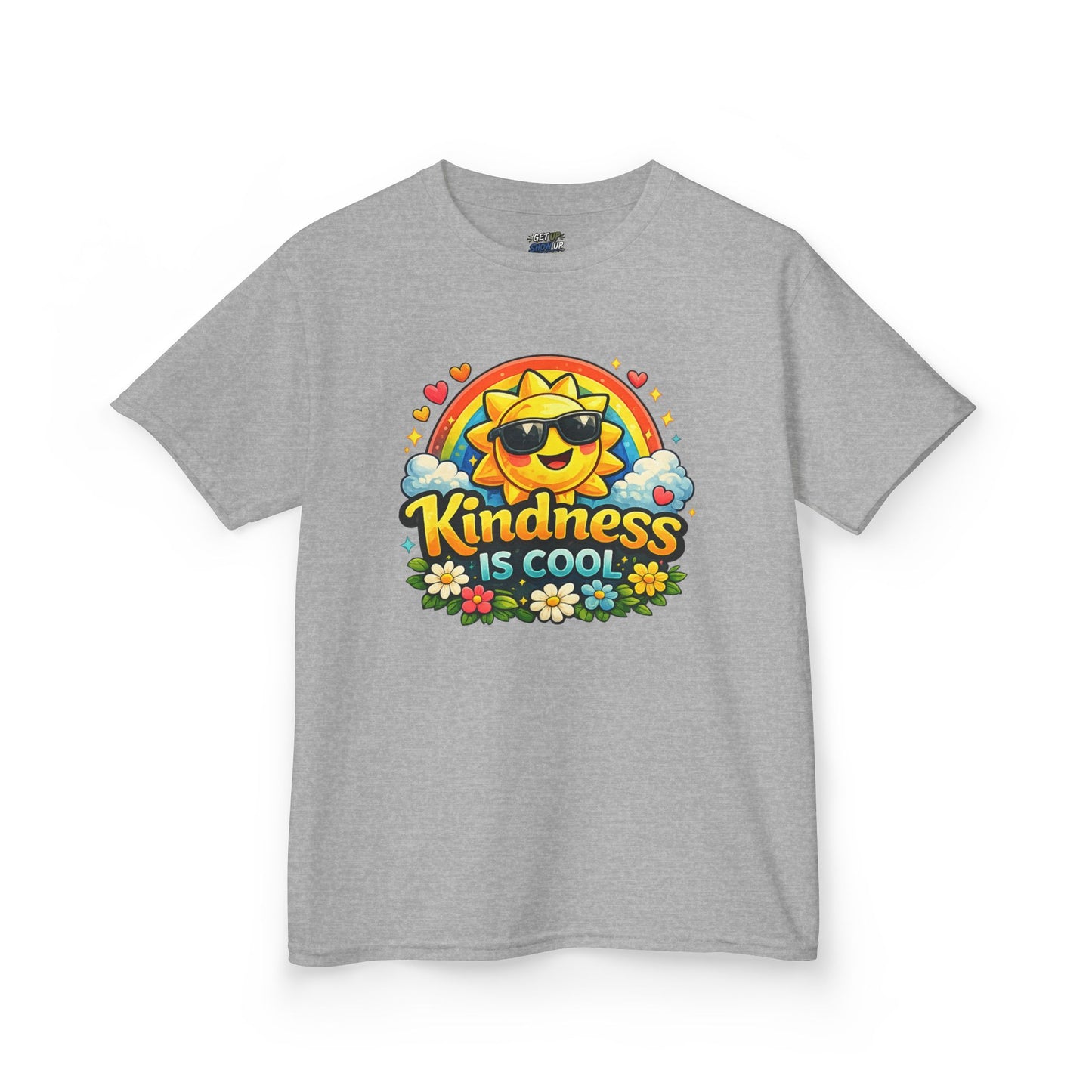 Kids Heavy Cotton™ Tee "Kindness is Cool"