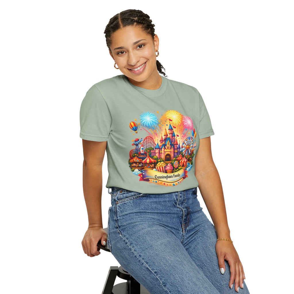 Customizable Name Graphic T-Shirt – for Disney Trips, Theme Park Vacations
