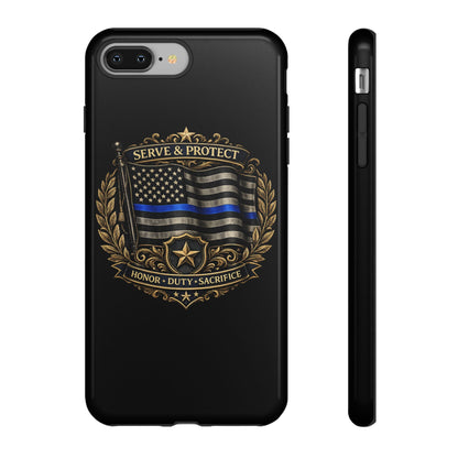 Blue Line Legacy Tough Phone Case