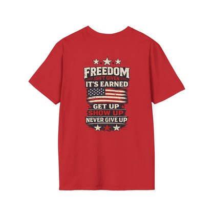 Patriotic 4th of July Unisex T-Shirt | Soft USA Independence Day Tee | American Pride Graphic Shirt for Men & Women