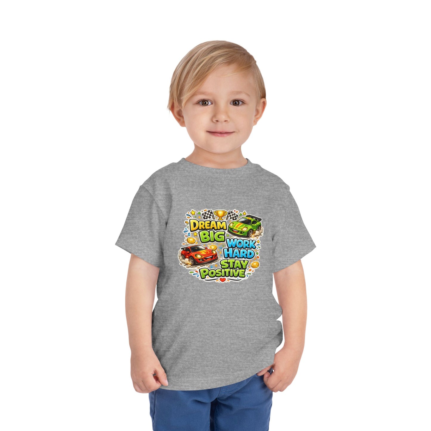 Toddler Motivational T-Shirt | Inspirational Kids Graphic Tee | Soft Cotton Toddler Shirt | Positive Mindset Children's Clothing | Everyday Comfort Tee