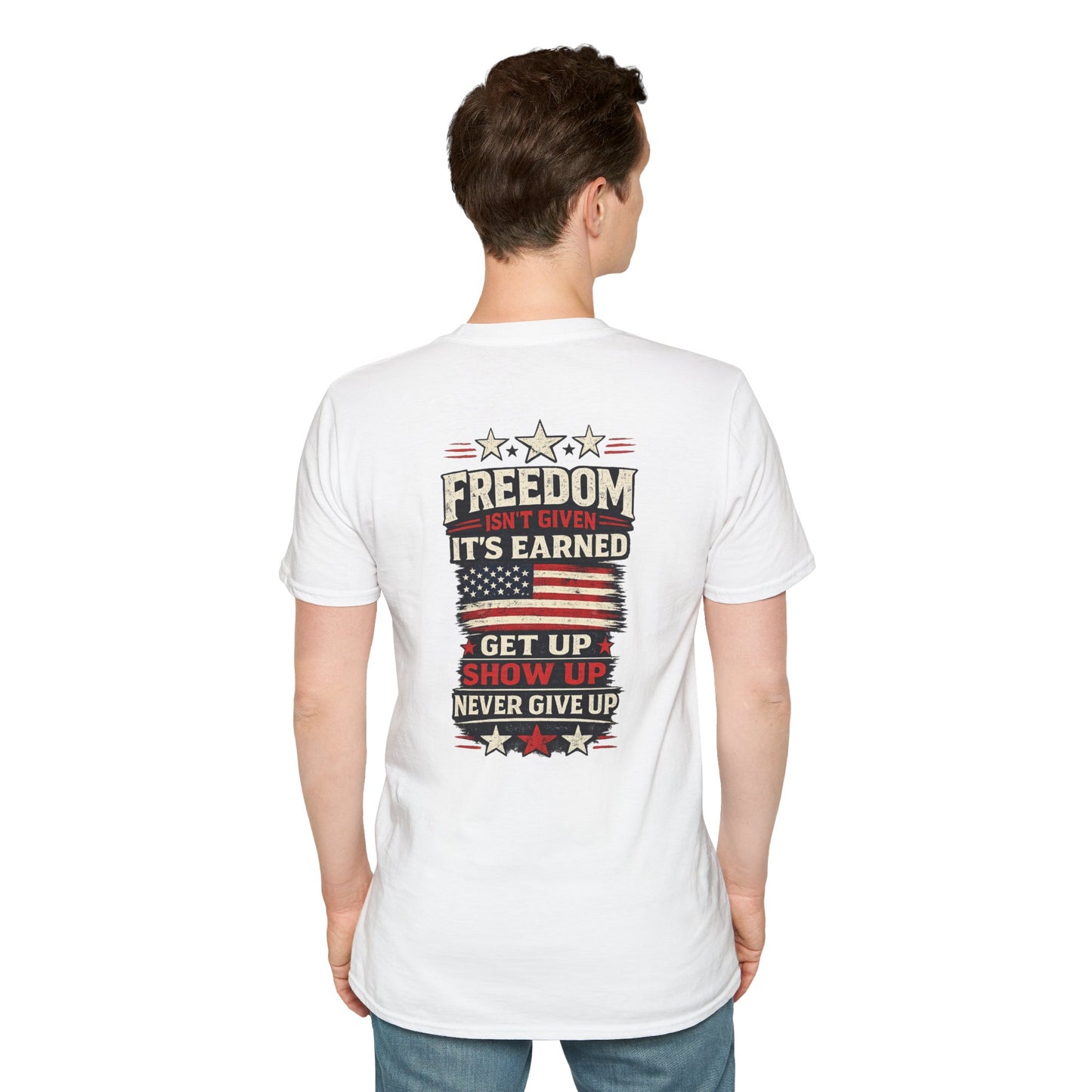 Patriotic 4th of July Unisex T-Shirt | Soft USA Independence Day Tee | American Pride Graphic Shirt for Men & Women