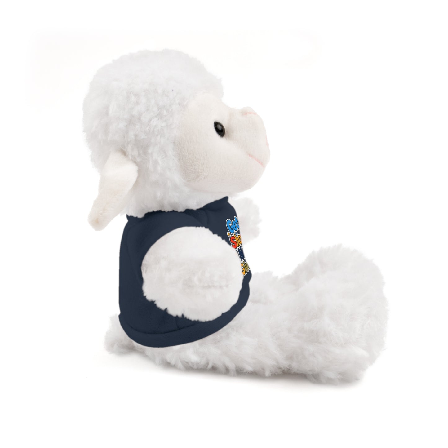 Stuffed Animals with Tee " Get Up Show Up Never Give Up"