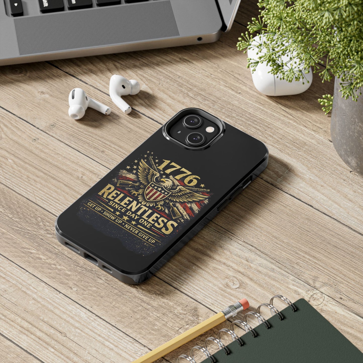 Patriotic 4th of July Tough Phone Case | Shockproof Protective Cover for iPhone & Samsung | USA Independence Day Design