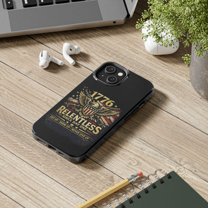 Patriotic 4th of July Tough Phone Case | Shockproof Protective Cover for iPhone & Samsung | USA Independence Day Design