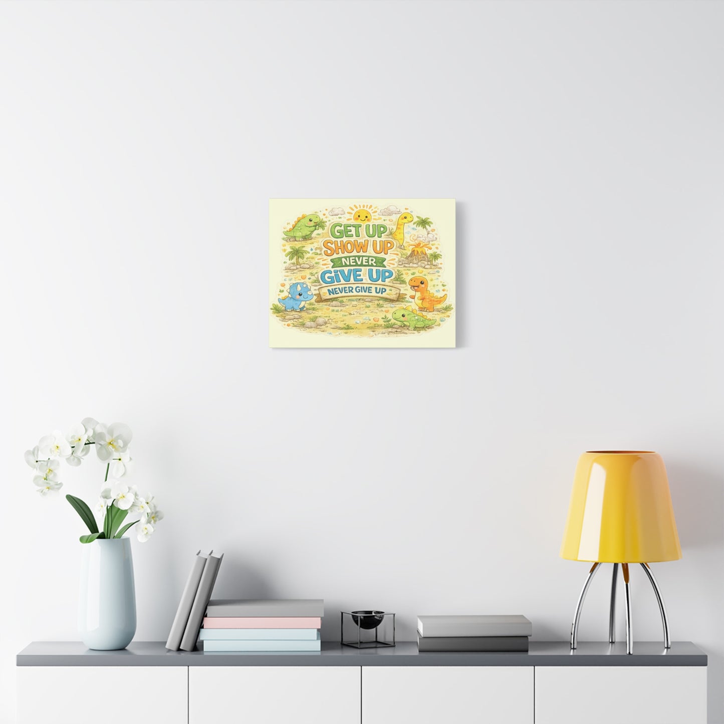 Kids Inspirational Canvas Wall Art – Premium Motivational Canvas Print for Bedroom, Playroom & Nursery Décor