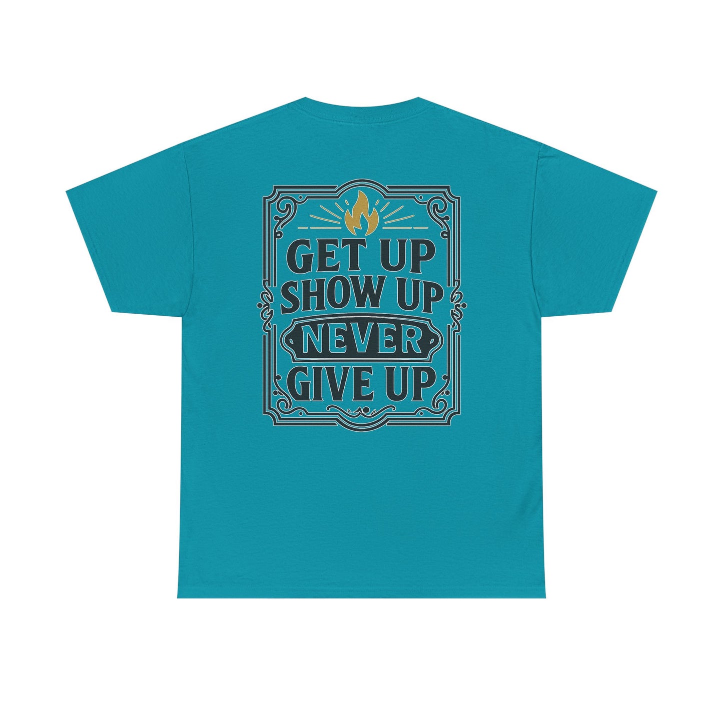Barbells Over Breakdown. Unisex Heavy Cotton Tee