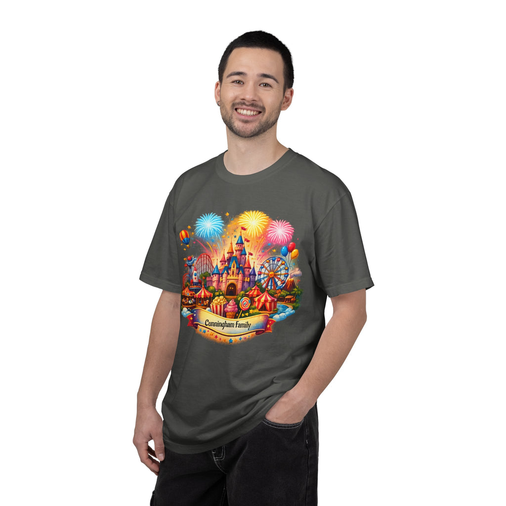 Customizable Name Graphic T-Shirt – for Disney Trips, Theme Park Vacations