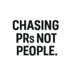 Chasing PRs Not People Sticker
