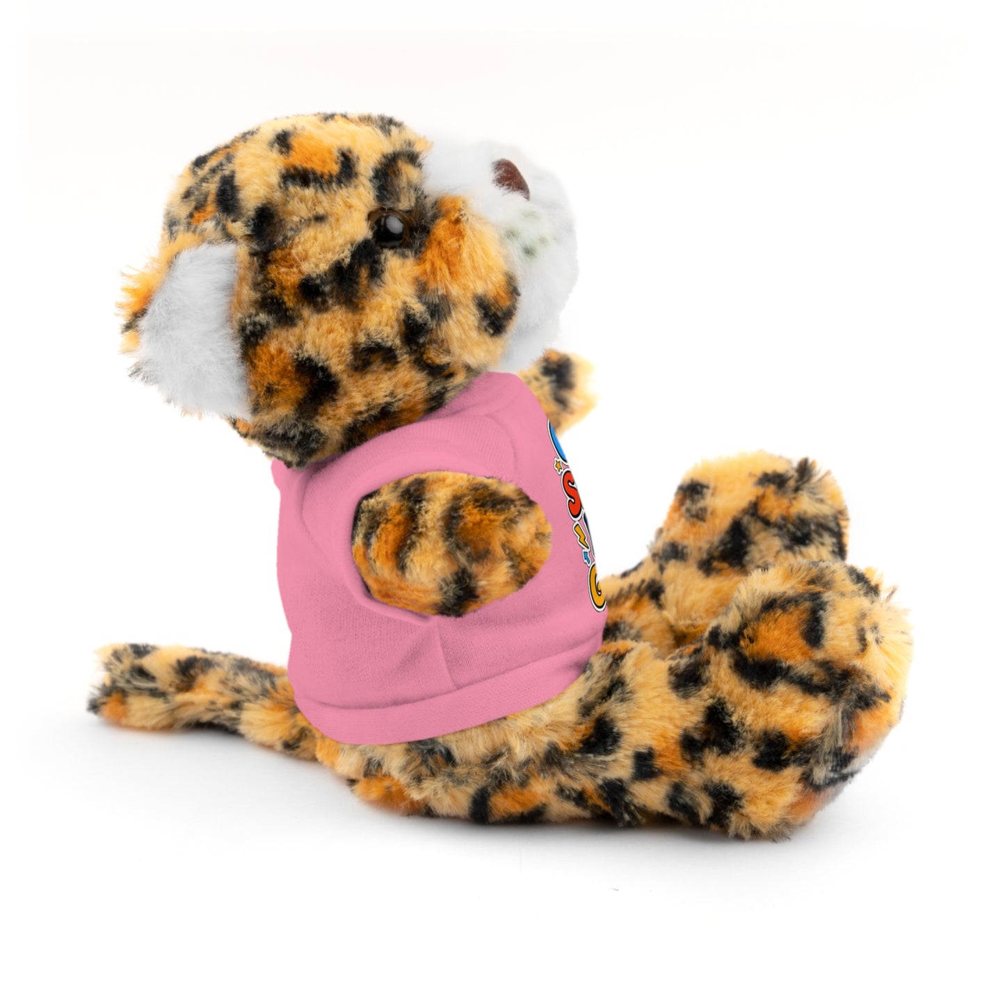 Stuffed Animals with Tee " Get Up Show Up Never Give Up"