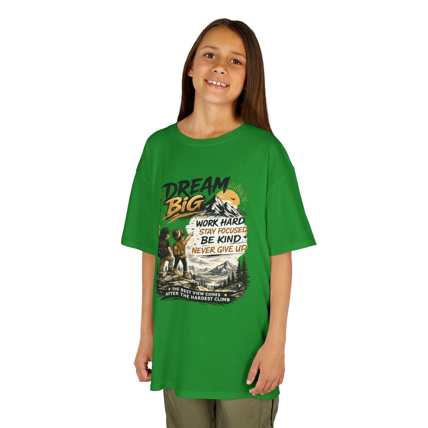 Kids Heavy Cotton™ Motivational T shirt