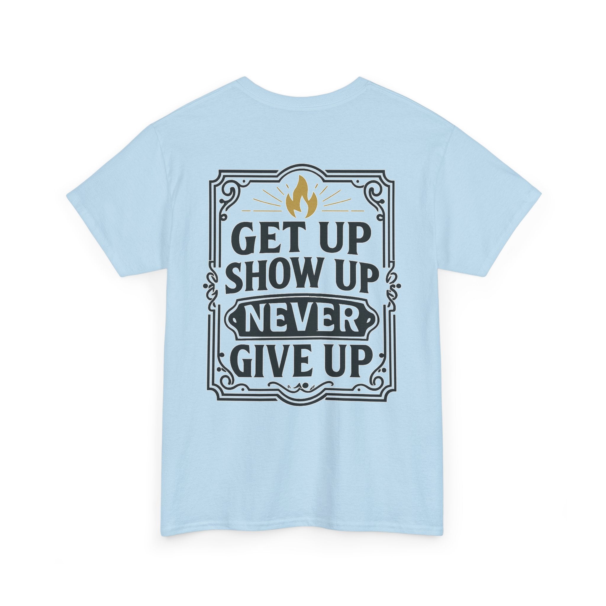 Barbells Over Breakdown. Unisex Heavy Cotton Tee