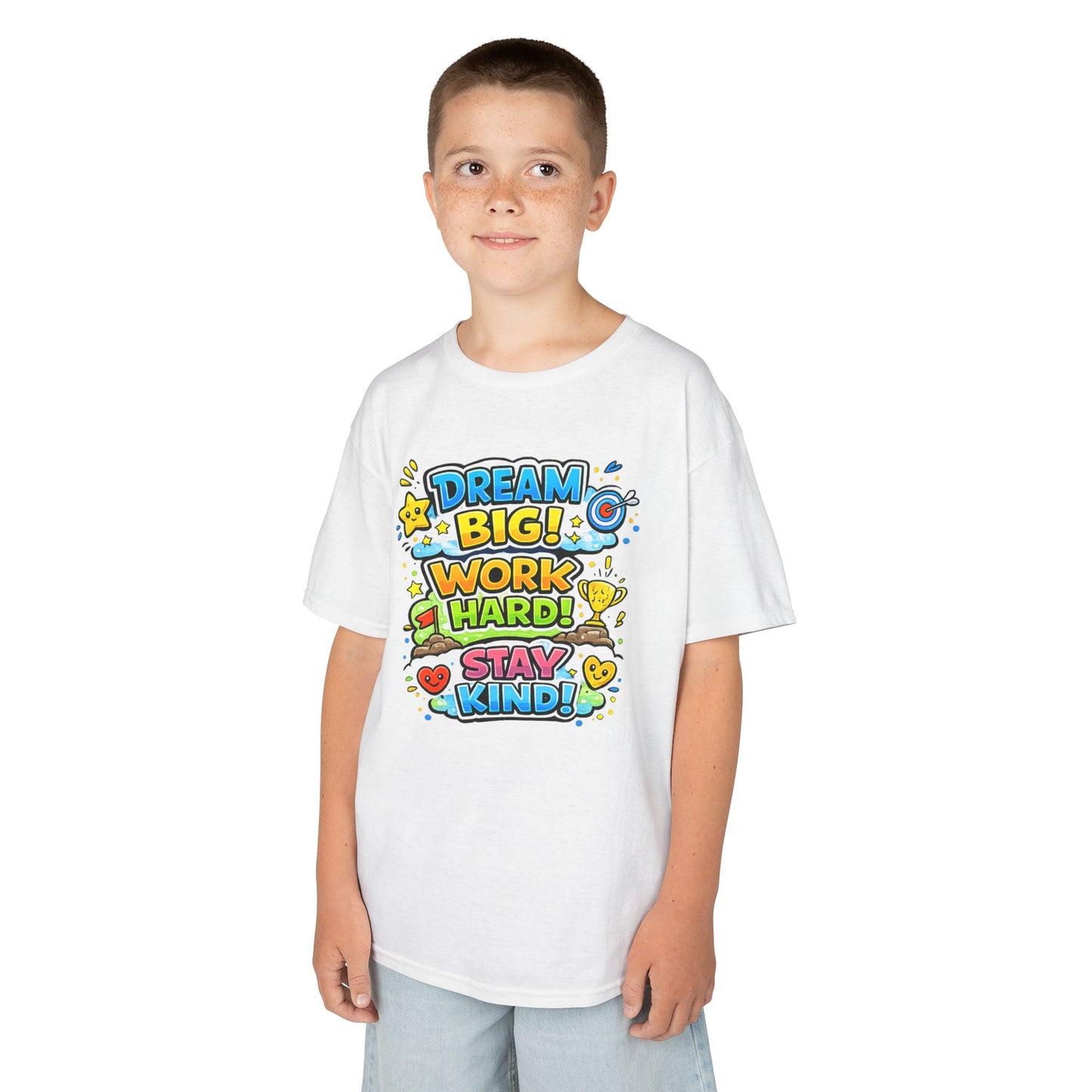 Kids Heavy Cotton™ Motivational Shirt