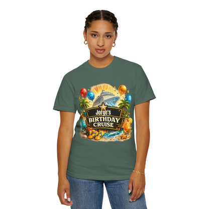 Custom Name Birthday Cruise Shirt
