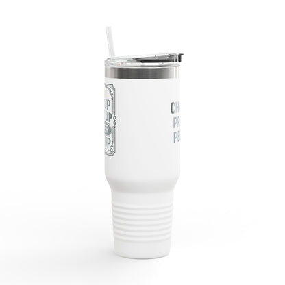 “I Chase PR’s not people” Insulated Travel Mug, 40oz