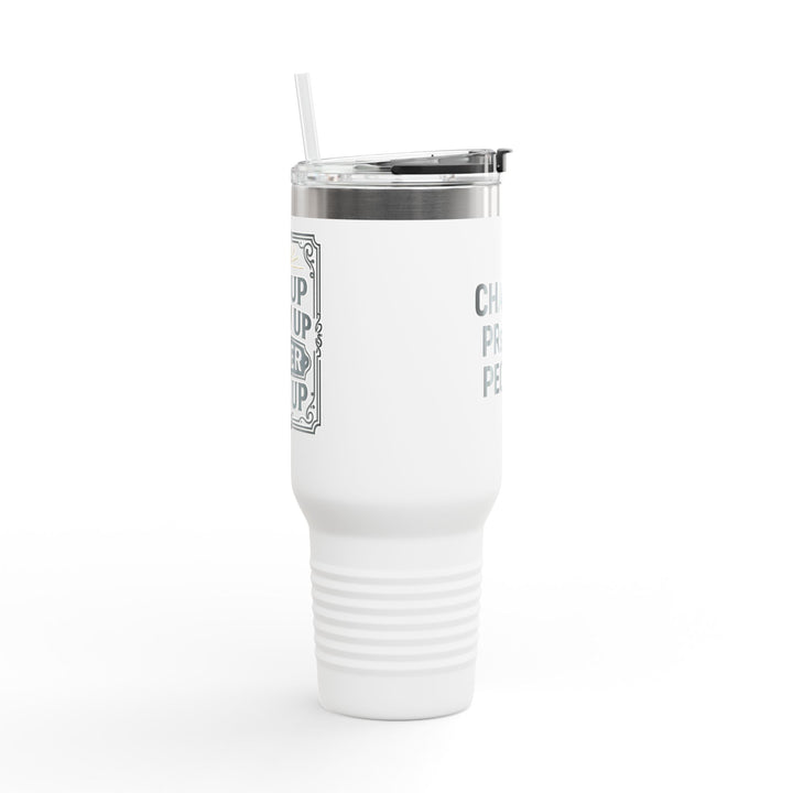 “I Chase PR’s not people” Insulated Travel Mug, 40oz