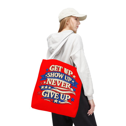 Patriotic 4th of July Tote Bag | Reusable American Pride Shopping Bag | USA Independence Day Beach, Grocery & Everyday Carry Tote
