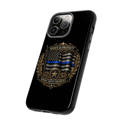 Blue Line Legacy Tough Phone Case