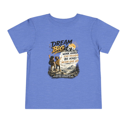 Toddler Motivational T-Shirt | Inspirational Kids Graphic Tee | Soft Cotton Toddler Shirt | Positive Mindset Children's Clothing | Everyday Comfort Tee