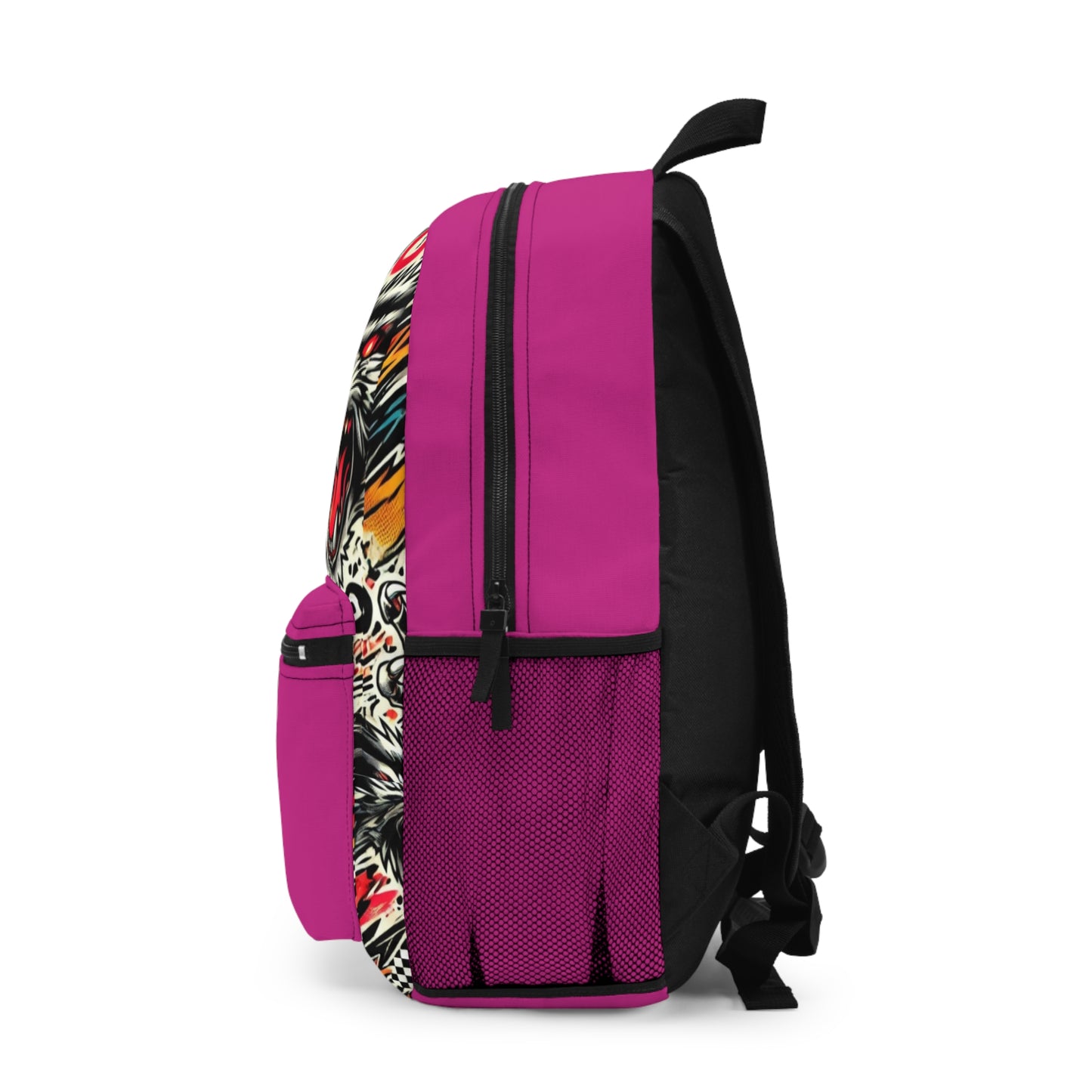 Go-Getter Backpack – Carry Your Goals Everywhere (Dark Pink)